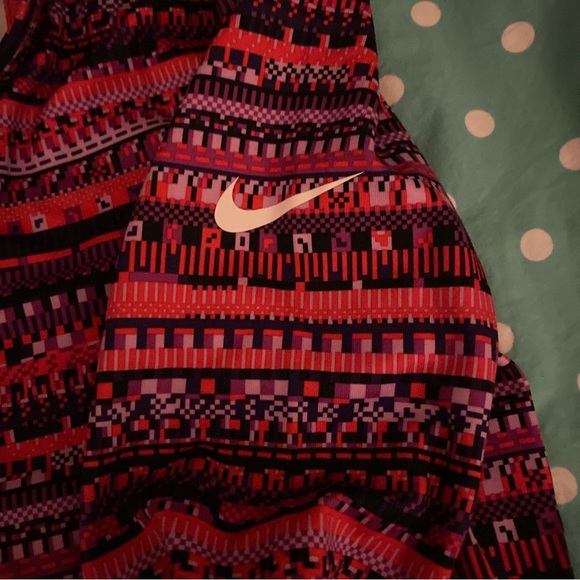 Nike Pro Womens Top Dri Fit Sz M Preowned - Picture 2 of 4